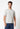 Vorderansicht von einem Herren-Model, das HU beige melange baumwolle Shirt kurzarm trägt
