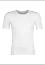 Vorderansicht (Freisteller) von HU white modal/viskose/tencel Shirt kurzarm