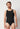 Vorderansicht von einem Herren-Model, das HU black modal/viskose/tencel Tanktop trägt