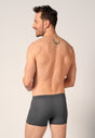 Rückansicht von einem Herren-Model, das HU asphalt modal/viskose/tencel Pants trägt