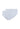 Vorderansicht (Freisteller) von HU white baumwolle Midi Slip Doppelpack
