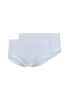 Vorderansicht (Freisteller) von HU white baumwolle Midi Slip Doppelpack