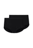 Vorderansicht (Freisteller) von HU black baumwolle Maxi Slip Doppelpack
