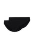 Vorderansicht (Freisteller) von HU black baumwolle Rio Slip Doppelpack