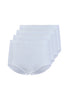 Vorderansicht (Freisteller) von HU white baumwolle Maxi Slip 4er Pack