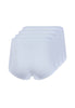 Rückansicht (Freisteller) von HU white baumwolle Maxi Slip 4er Pack