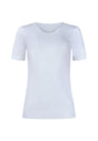 Vorderansicht (Freisteller) von HU white baumwolle Shirt kurzarm