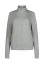 Ansicht von einem Damen-Model, das HU light grey modal/viskose/tencel Jacke trägt