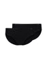 Vorderansicht (Freisteller) von HU black mikrofaser Rio Slip Doppelpack