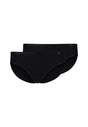 Vorderansicht (Freisteller) von HU black mikrofaser Rio Slip Doppelpack