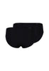 Rückansicht (Freisteller) von HU black mikrofaser Rio Slip Doppelpack