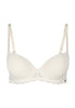 Vorderansicht (Freisteller) von HU ivory mikrofaser Push-up BH