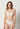 Vorderansicht von einem Damen-Model, das HU ivory mikrofaser Push-up BH trägt