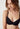 Nahaufnahme von einem Damen-Model, das HU black mikrofaser Push-up BH trägt