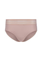 Vorderansicht (Freisteller) von HU dusty rose mikrofaser Maxi Slip