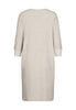 Rückansicht (Freisteller) von HU champagner modal/viskose/tencel Kleid 3/4 Ärmel