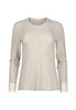 Vorderansicht (Freisteller) von HU champagner modal/viskose/tencel Shirt langarm