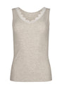 Vorderansicht (Freisteller) von HU champagner modal/viskose/tencel Tanktop