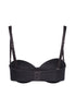 Rückansicht (Freisteller) von HU black mikrofaser Bandeau BH