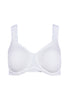 Vorderansicht (Freisteller) von HU white mikrofaser Minimizer BH