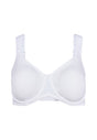 Vorderansicht (Freisteller) von HU white mikrofaser Minimizer BH