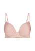 Vorderansicht (Freisteller) von HU dusty rose mikrofaser Spacer BH
