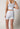 Rückansicht von einem Damen-Model, das HU white baumwolle Maxi Slip langes Bein Doppelpack trägt