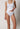 Vorderansicht von einem Damen-Model, das HU white baumwolle Midi Slip Doppelpack trägt