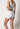 Rückansicht von einem Damen-Model, das HU white baumwolle Maxi Slip kurzes Bein Doppelpack trägt