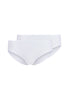 Vorderansicht (Freisteller) von HU white baumwolle Rio Slip Doppelpack