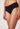 Nahaufnahme von einem Damen-Model, das HU black baumwolle Rio Slip Doppelpack trägt