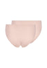 Rückansicht (Freisteller) von HU dusty rose baumwolle Rio Slip Doppelpack
