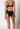 Rückansicht von einem Damen-Model, das HU black baumwolle Rio Slip Doppelpack trägt