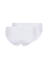 Rückansicht (Freisteller) von HU white mikrofaser Rio Slip Doppelpack