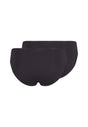 Rückansicht (Freisteller) von HU black mikrofaser Rio Slip Doppelpack