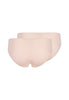 Rückansicht (Freisteller) von HU dusty rose mikrofaser Rio Slip Doppelpack