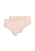 Vorderansicht (Freisteller) von HU dusty rose mikrofaser String Doppelpack