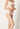 Vorderansicht von einem Damen-Model, das HU dusty rose mikrofaser Rio Slip trägt