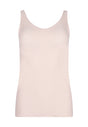 Vorderansicht (Freisteller) von HU dusty rose mikrofaser BH Shirt herausn. Pads