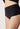 Nahaufnahme von einem Damen-Model, das HU black mikrofaser Maxi Slip trägt