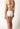 Rückansicht von einem Damen-Model, das HU ivory mikrofaser Rio Slip trägt