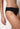 Nahaufnahme von einem Damen-Model, das HU black mikrofaser Rio Slip trägt