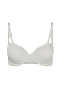 Vorderansicht (Freisteller) von HU ivory mikrofaser Push-up BH