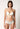Vorderansicht von einem Damen-Model, das HU ivory mikrofaser Push-up BH trägt
