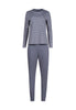 Vorderansicht (Freisteller) von HU denim stripes baumwolle Pyjama lang