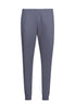 Ansicht von einem Damen-Model, das HU denim stripes baumwolle Pyjama lang trägt