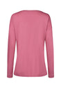 Rückansicht (Freisteller) von HU rose wine modal/viskose/tencel Shirt langarm