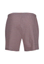 Rückansicht (Freisteller) von HU rose denim stripes baumwolle Hose kurz