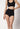 Vorderansicht von einem Damen-Model, das HU black mikrofaser Taillien Pants trägt