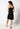 Rückansicht von einem Damen-Model, das HU black modal/viskose/tencel Unterkleid trägt